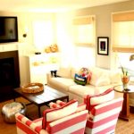 Small living room with fireplace