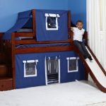 loft bed with slide pinterest