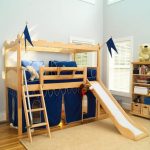 loft bed with slide designs