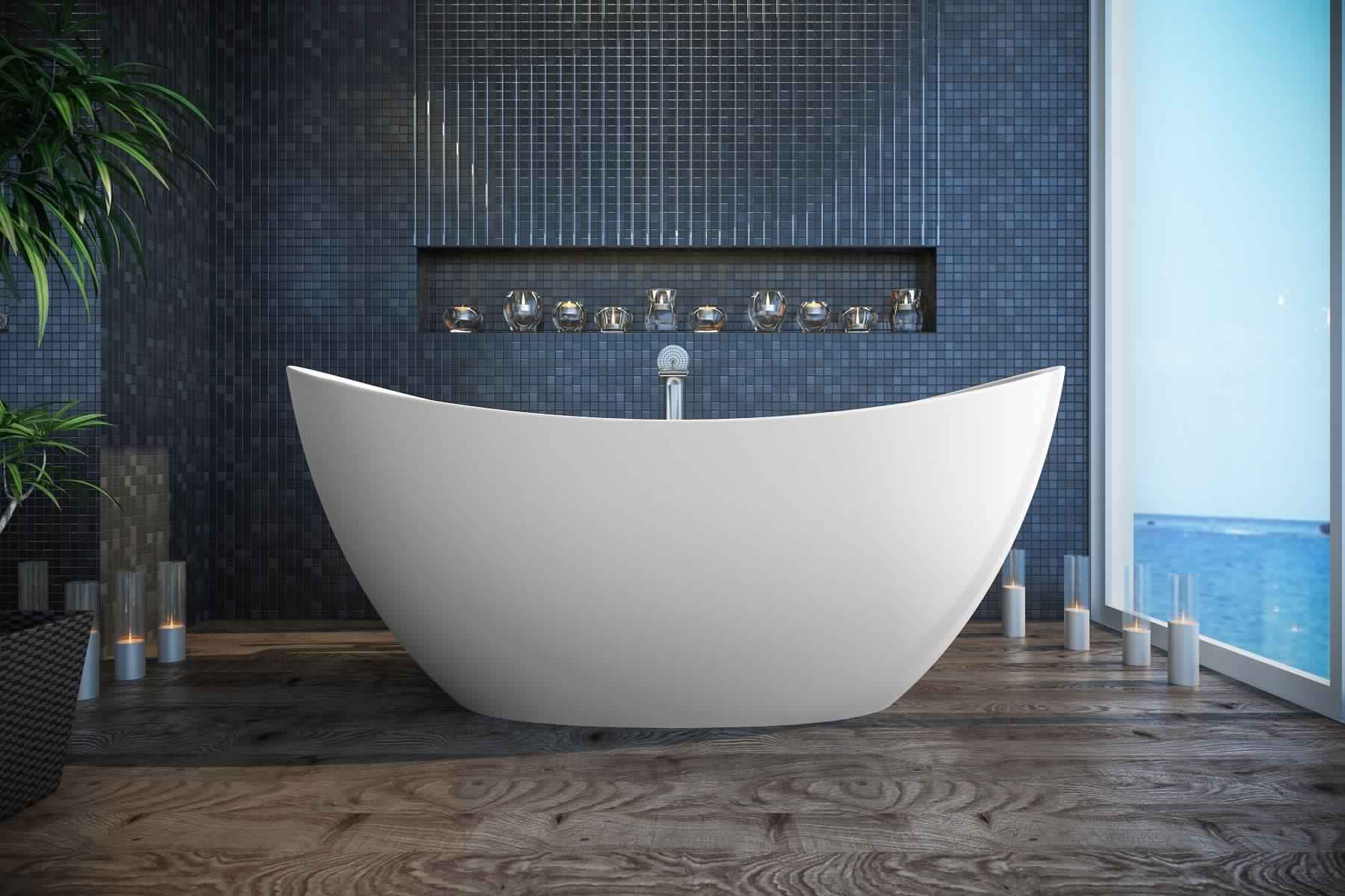 Smallest Bathtub Size -Slipper bathtub