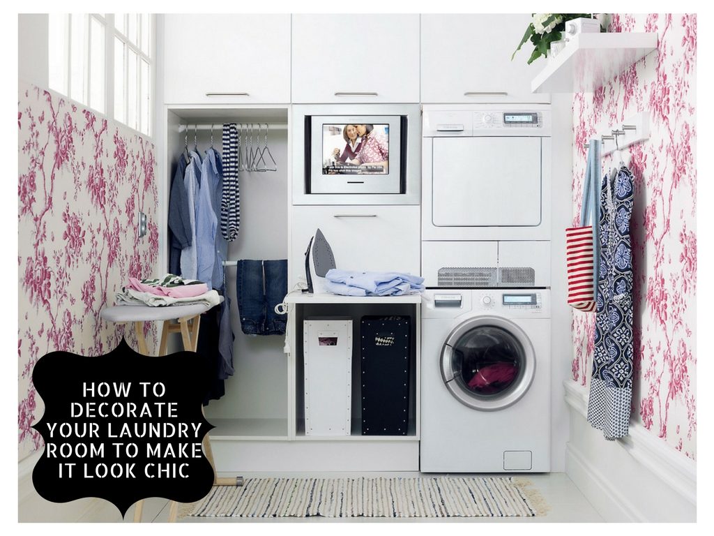 how to decorate laundry room easily
