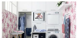 how to decorate laundry room easily