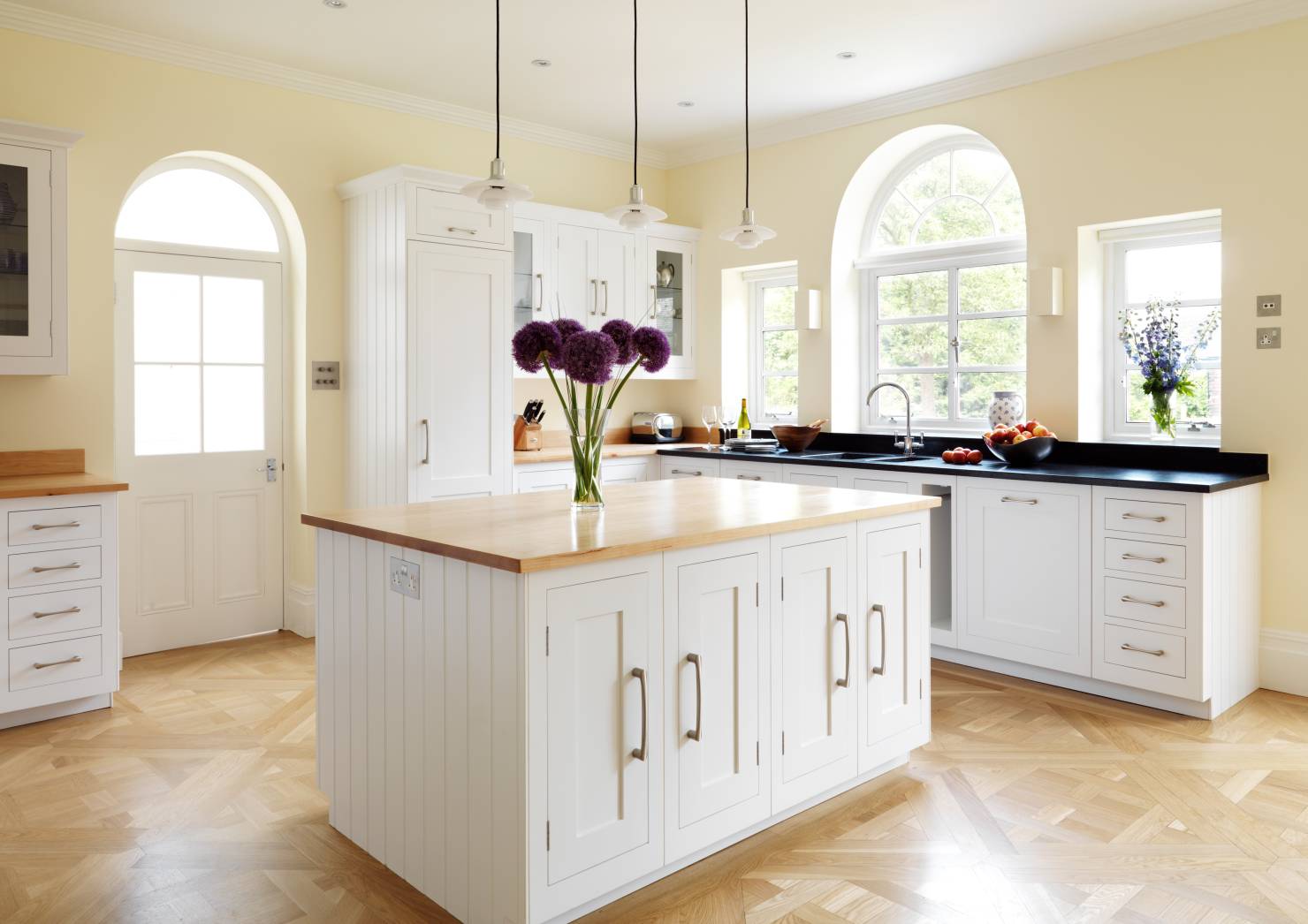 Rustic Kitchen Cabinets - Awsome White Rustic Kitchen