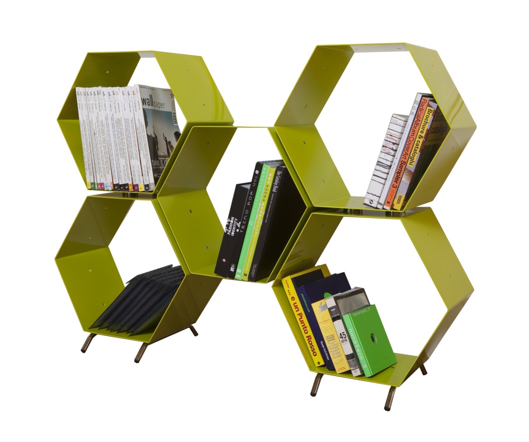 Hexagonal Wall Shelf - Librerie shelf