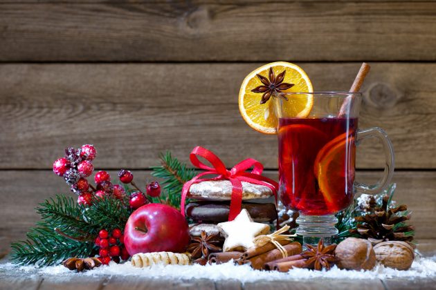 Christmas Punch - Tea punch decoration