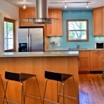 new blue kitchen walls