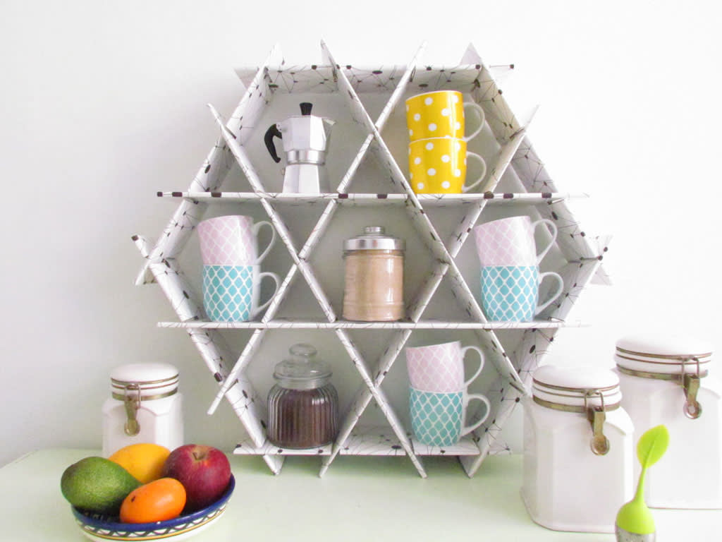 Hexagonal Wall Shelf - shelves for all occasions