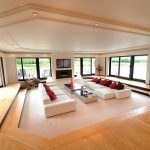 new sunken living room