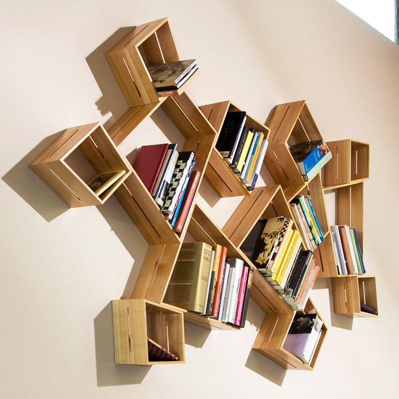 Hexagonal Wall Shelf - unordinary hexagonal shape