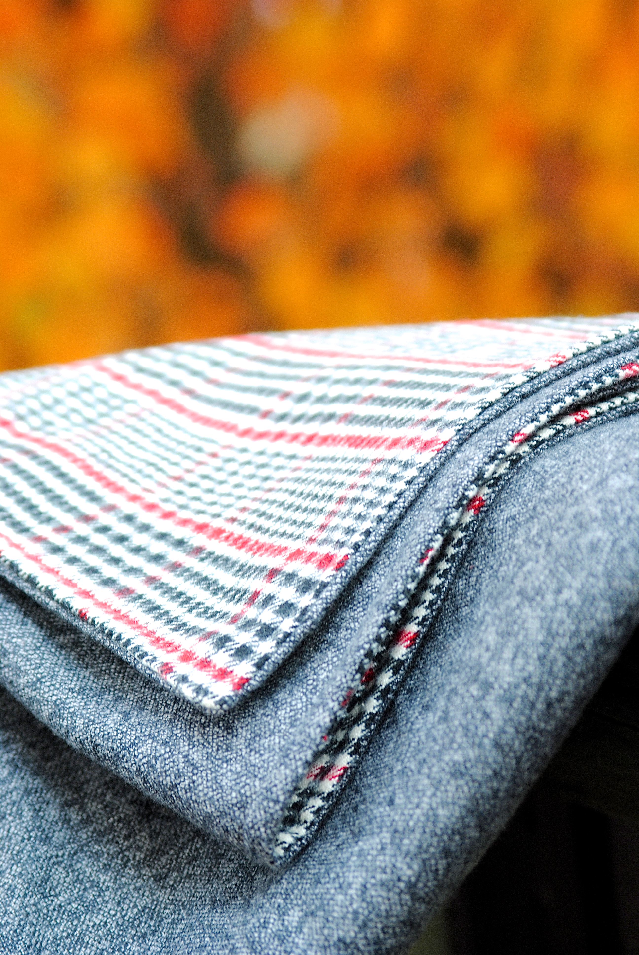 How To Make A Blanket - DIY Reversible Throw Blanket