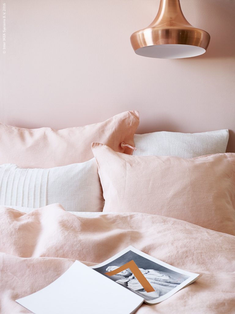 pink bedroom color schemes