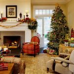 decorating living room for Christmas tips