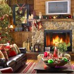 decorating living room for Christmas tips
