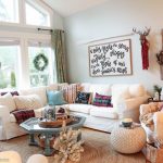 decorating living room for Christmas tips