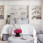 best master bedrooms with built-in shelving