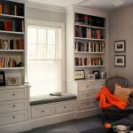 Master bedrooms with built-in shelving ideas