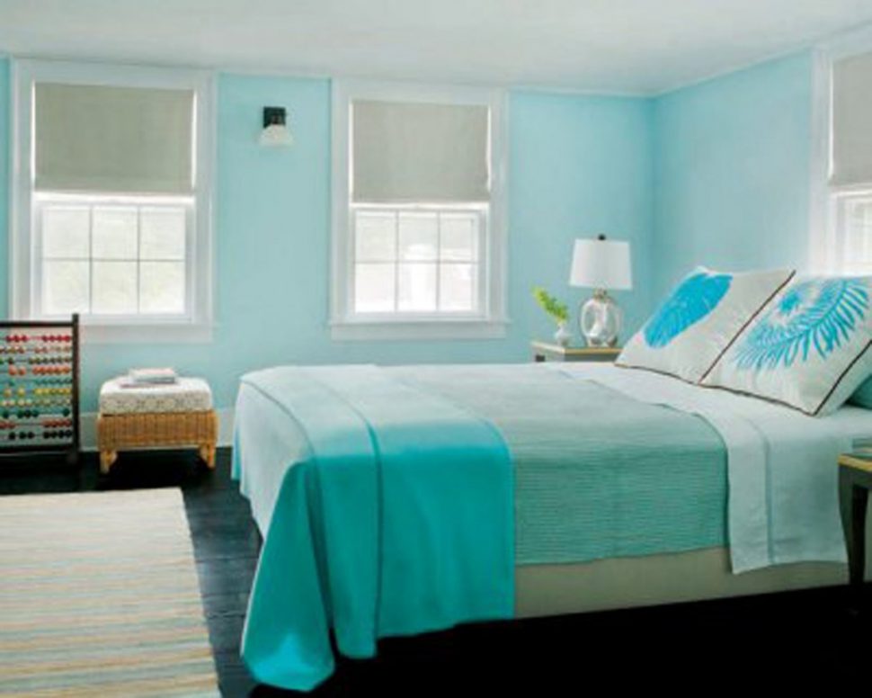 Aqua Amd Green Bedroom Decor