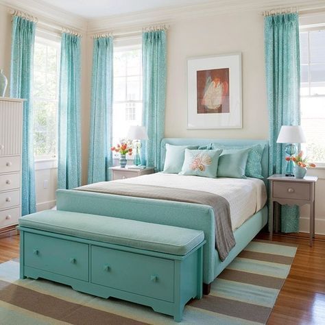 aqua bedroom ideas pinterest