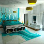 aqua bedroom ideas pinterest