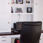 best master bedrooms with built-in desk