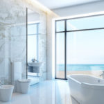 nice white bathroom