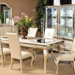 mirrored dining room table pinterest